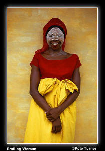 Smiling Woman by Pete Turner