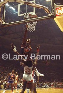 photos of David Thompson with the Denver Nuggets by Larry Berman