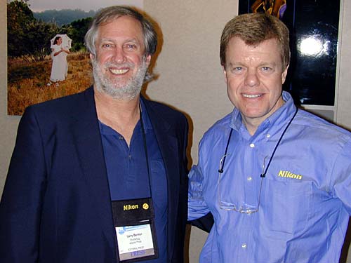 Larry Berman with Joe McNally