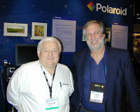 David Hemingway with Larry at PMA 2002