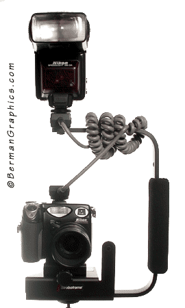 Stroboframe Camera Flip Flash Bracket