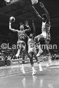 photos of George Gervin with the Virginia Squires by Larry Berman