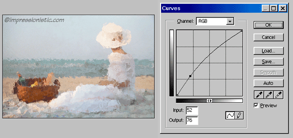 Example of curves in this image from www.Impressionistic.com